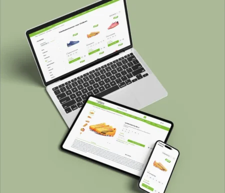Magento webshop VDL sports - verschillende devices