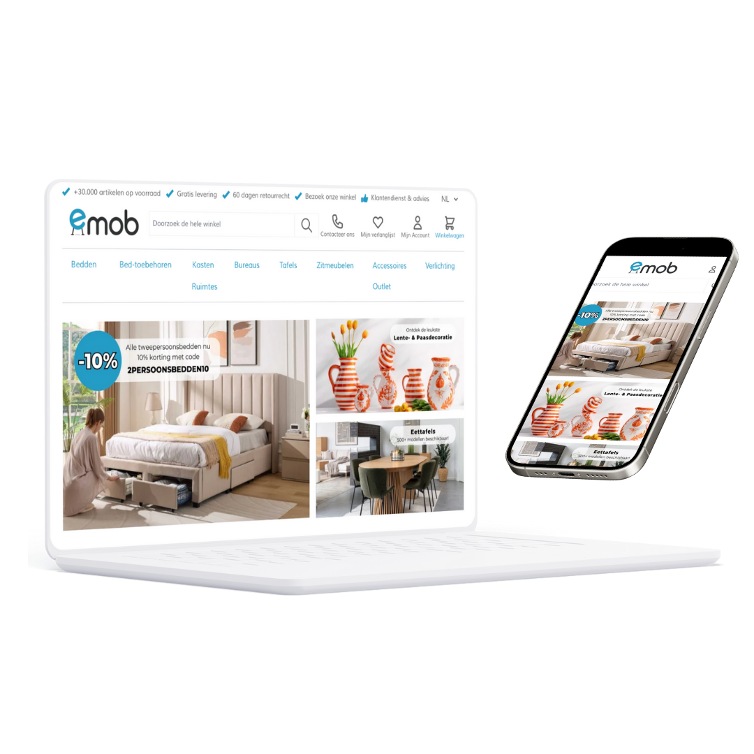 mock up magento webshop